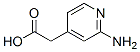 2-氨基-4-吡啶乙酸结构式_887580-47-4结构式