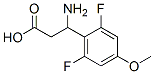 3-氨基-3-(2,6-二氟-4-甲氧基苯基)-丙酸结构式_887583-80-4结构式
