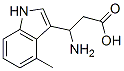 3-氨基-3-(4-甲基-3-吲哚)-丙酸结构式_887584-12-5结构式