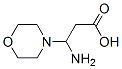 3-氨基-3-吗啉-4-丙酸结构式_887586-38-1结构式