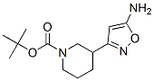 3-(5-氨基-3-异噁唑)-哌啶-1-羧酸叔丁酯结构式_887586-40-5结构式