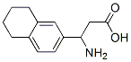 3-氨基-3-(5,6,7,8-四氢-2-萘)-丙酸结构式_887586-55-2结构式