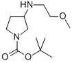1-Boc-3-(2-甲氧基乙基氨基)吡咯烷结构式_887587-33-9结构式