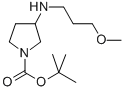 1-Boc-3-(3-甲氧基丙基氨基)吡咯烷结构式_887587-38-4结构式