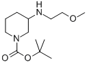 1-Boc-3-(2-甲氧基乙基氨基)哌啶结构式_887588-09-2结构式