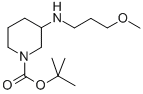 1-Boc-3-(3-甲氧基丙基氨基)哌啶结构式_887588-18-3结构式