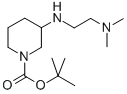 1-Boc-3-(2-二甲基氨基乙基氨基)哌啶结构式_887588-48-9结构式