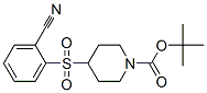 4-(2-Cyano-benzenesulfonyl)-piperidine-1-carboxylic acid tert-butyl ester Structure,887589-92-6Structure