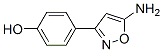 4-(5-氨基-3-异噁唑)-苯酚结构式_887591-61-9结构式