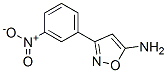 3-(3-Nitro-phenyl)-isoxazol-5-ylamine Structure,887591-64-2Structure