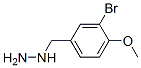 3-Bromo-4-methoxy-benzyl-hydrazine Structure,887596-33-0Structure