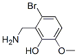 2-溴-5-甲氧基-6-羟基苄胺结构式_887596-91-0结构式