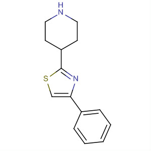 4-苯基-2-(哌啶-4-基)噻唑结构式_887624-98-8结构式
