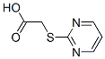 (2-Pyrimidylthio)acetic acid Structure,88768-45-0Structure