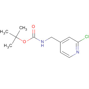 (2-氯-4-吡啶)甲基 氨基甲酸1,1-二甲基乙酯结构式_887831-85-8结构式