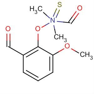 2-(N,N-二甲基硫代氨基甲酰氧基)-3-甲氧基苯甲醛结构式_88791-03-1结构式
