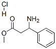 3-氨基-3-苯基丙酸甲酯盐酸盐结构式_88831-43-0结构式