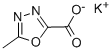 5-甲基-1,3,4-噁二唑-2-羧酸钾结构式_888504-28-7结构式