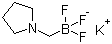 三氟[(吡咯烷-1-基)甲基]硼酸钾结构式_888711-53-3结构式