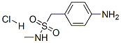 4-氨基-N-甲基-alpha-甲苯磺胺盐酸盐结构式_88918-84-7结构式