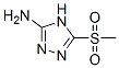 5-(Methylsulfonyl)-4H-1,2,4-triazol-3-amine Structure,88982-32-5Structure