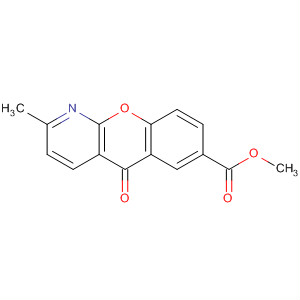 5H-[1]Benzopyrano[2,3-b]pyridine-7-carboxylic acid, 2-methyl-5-oxo-, methyl ester Structure,889879-46-3Structure