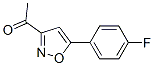 3-乙酰基-5(4-氟苯基)-异噁唑结构式_889939-03-1结构式