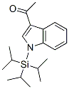 3-乙酰基-N-三异丙基硅基吲哚结构式_889939-11-1结构式