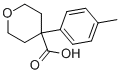 4-对甲苯-四氢-吡喃-4-羧酸结构式_889940-11-8结构式