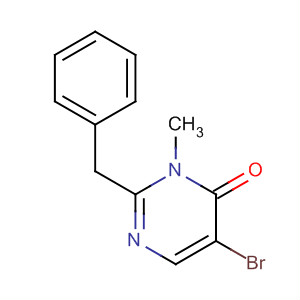 2-Benzyl-5-bromo-3-methylpyrimidin-4(3h)-one Structure,890021-27-9Structure
