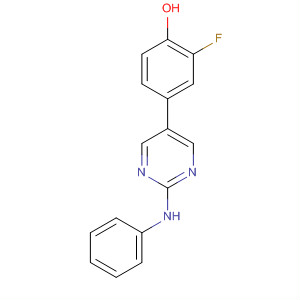 2-Fluoro-4-(2-(phenylamino)pyrimidin-5-yl)phenol Structure,890021-35-9Structure