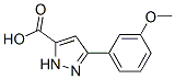 5-(3-Methoxyphenyl)-2H-pyrazole-3-carboxylic acid Structure,890591-64-7Structure
