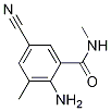 2-氨基-5-氰基-N,3-二甲基苯甲酰胺结构式_890707-29-6结构式