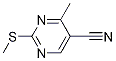 4-Methyl-2-(methylthio)-5-Pyrimidinecarbonitrile Structure,89079-62-9Structure