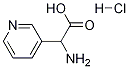 2-氨基-2-(3-吡啶)乙酸盐酸盐结构式_891789-91-6结构式