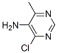 (7CI)-5-氨基-4-氯-6-甲基嘧啶结构式_89182-18-3结构式