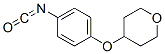 4-(4-Isocyanatophenoxy)tetrahydropyran Structure,892501-94-9Structure