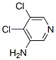 3-氨基-4,5-二氯吡啶结构式_89284-39-9结构式