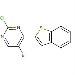 4-(Benzo[b]thiophen-2-yl)-5-bromo-2-chloropyrimidine Structure,893433-76-6Structure
