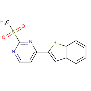 4-苯并[b]噻吩-2-基-2-(甲基磺酰基)嘧啶结构式_893434-89-4结构式