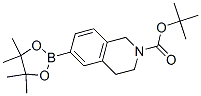 2(1H)-Isoquinolinecarboxylic acid, 3,4-dihydro-6-(4,4,5,5-tetramethyl-1,3,2-dioxaborolan-2-yl)-, 1,1-dimethylethyl ester Structure,893566-72-8Structure