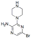 2-氨基-5-溴-3-哌嗪-1-吡嗪结构式_893611-67-1结构式