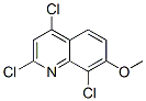 2,4,8-三氯-7-甲氧基喹啉结构式_893620-26-3结构式