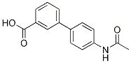 4’-乙酰氨基联苯-3-羧酸结构式_893737-71-8结构式