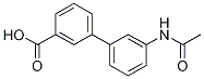 3’-乙酰氨基联苯-3-羧酸结构式_893737-78-5结构式