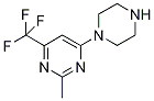 2-Methyl-4-piperazin-1-yl-6-(trifluoromethyl)pyrimidine Structure,893752-50-6Structure