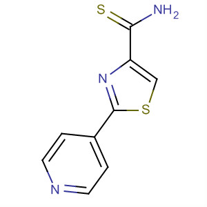 2-(吡啶-4-基)噻唑-4-硫代甲酰胺结构式_89401-62-7结构式
