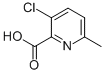 3-Chloro-6-methyl-pyridine-2-carboxylic acid Structure,894074-82-9Structure