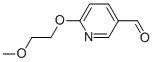 6-(2-Methoxyethoxy)pyridine-3-carbaldehyde Structure,894802-19-8Structure