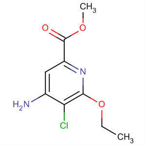 4-氨基-5-氯-6-乙氧基吡啶-2-羧酸甲酯结构式_894804-33-2结构式